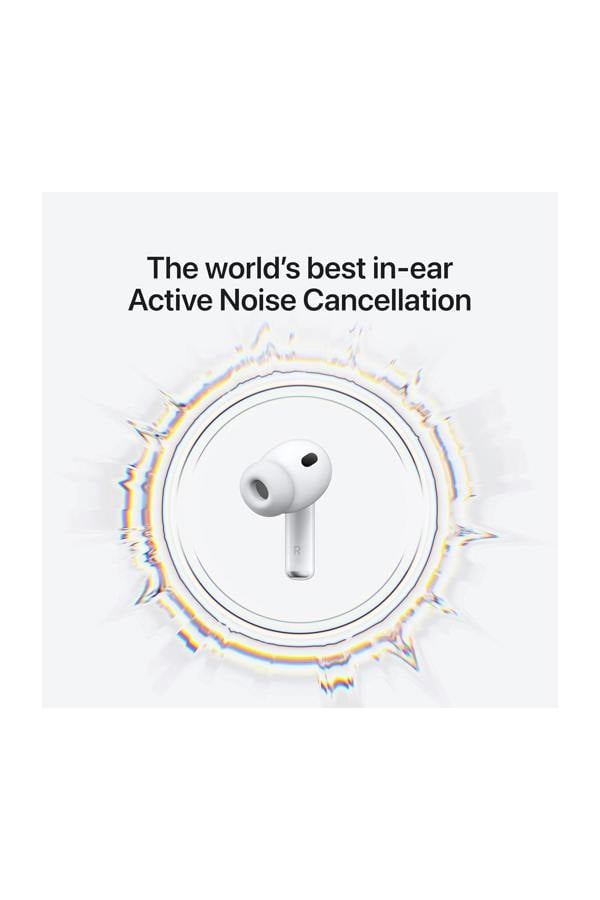 Apple White AirPods Pro 3 Noise Cancelling USB-C Wireless Earbuds