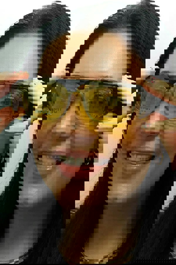 INVU Sunglasses E2700 D Matte Black High Yellow