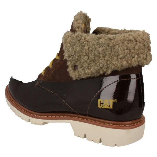 Caterpillar Ladies Caterpillar Ankle Boots Hub Fur