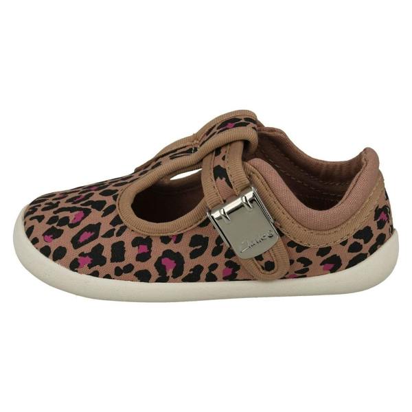 Clarks Unisex Childrens Clarks T-Bar Casual Shoe Roamer Sun