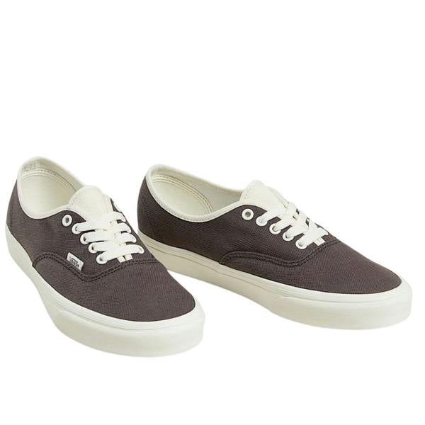 Vans Authentic Linen Turkish Coffee Brown Trainers UK 7.5
