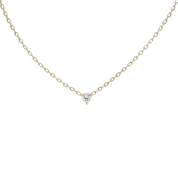 BLOOMTINE Illuminess™ Gold Vermeil Trillion Necklace