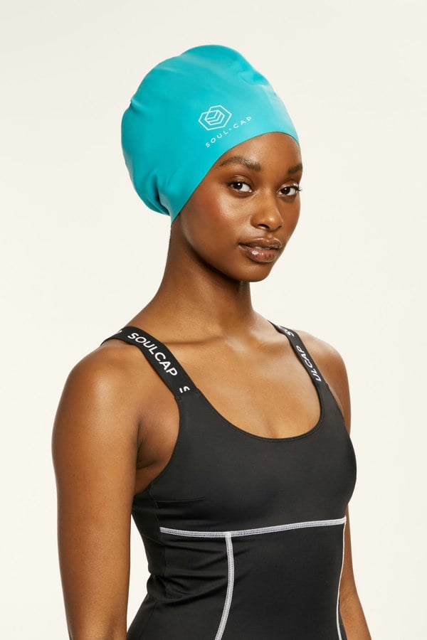 SOUL CAP Large Swim Cap for Long Hair