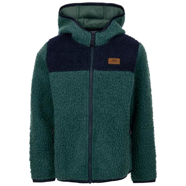 Trespass Childrens/Kids Lindenn Fleece Jacket - Spruce Green - 