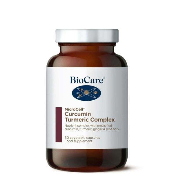 BioCare Joint & Bone Supplements  Microcell Curcumin Turmeric Complex x 60 Capsules