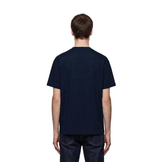 By Lanvin Paris Ribbon Logo Navy Blue T-Shirt