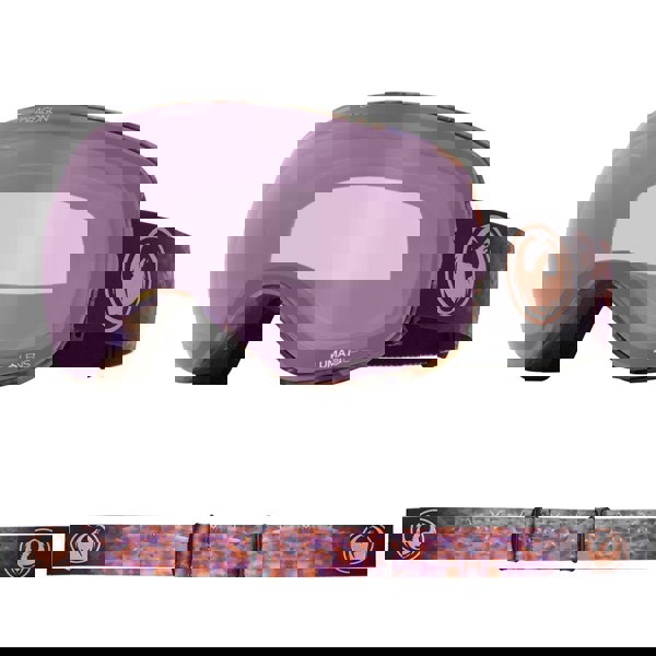 Dragon X2s - Amethyst with Lumalens Rose Gold Ionized & Lumalens Violet Lens