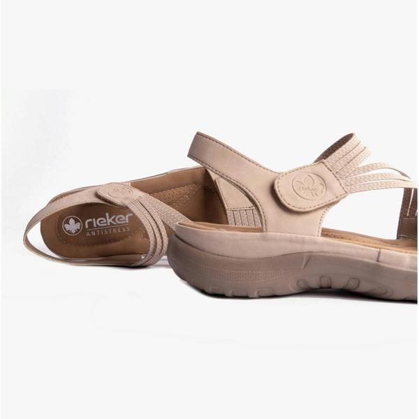 Rieker Rieker 64870-62 Womens Sandals Beige