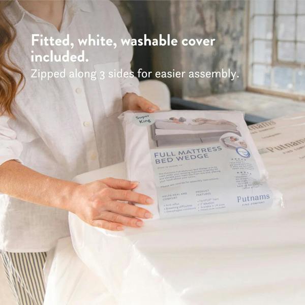 Under mattress Bed Wedge Full Mattress Wedge Tilter - Putnams double single king super