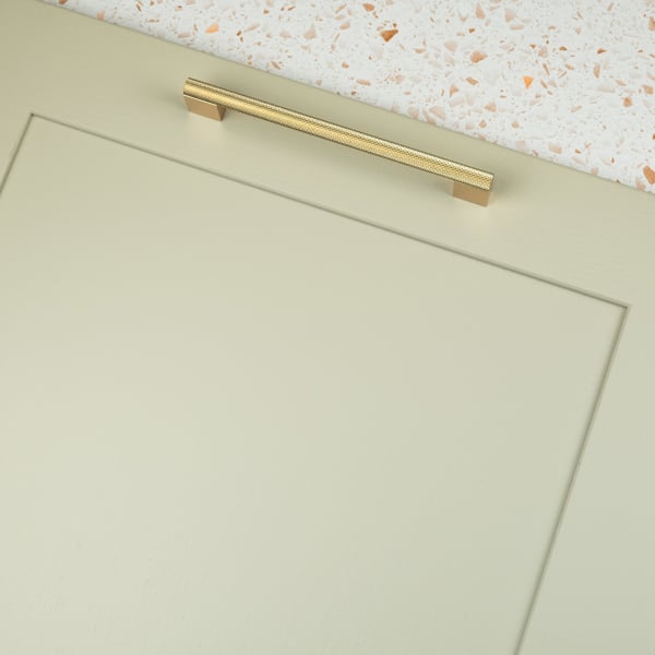 Handle & Home Knurled Brass Boss Handles