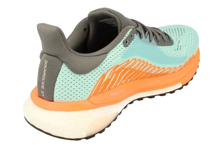 Adidas Solar Glide St 3 Womens Sneakers  FV7253 - Grey Orange White Fv7253 - Photo 2