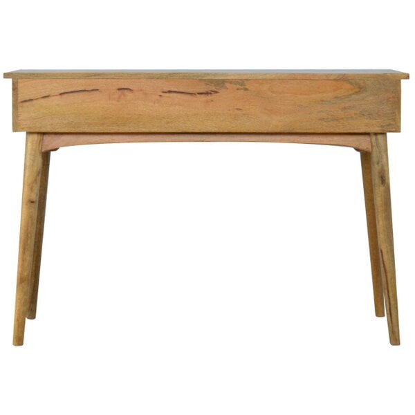 Wyld Haus Pizzo Large Mango Wood 3 Drawer Console Table
