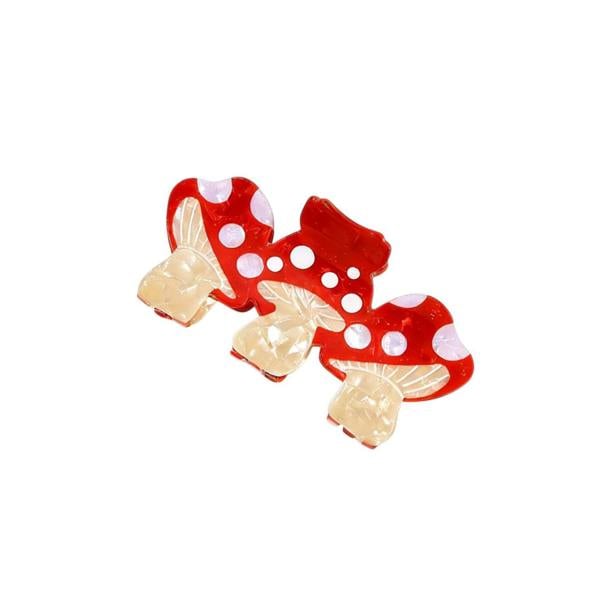 Gold Trip Toadstool Claw Clip