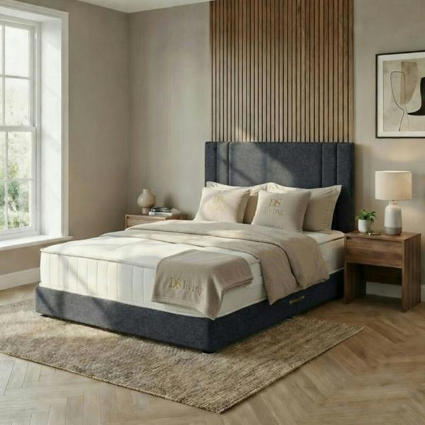 Velora Graphite Divan Single Bed