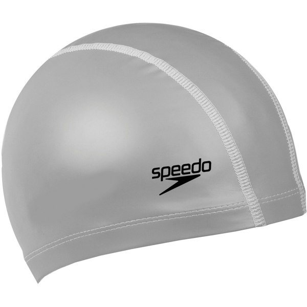 Speedo Unisex Adult Pace Swim Cap - Silver