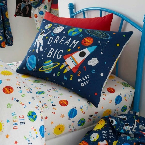 Space Explorer Pillowcase (Pair) Pillowcases - Happy Linen Company