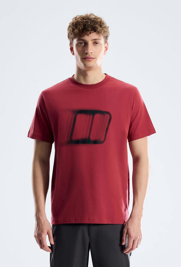 Berghaus Blockmorph Essential T-Shirt - Red