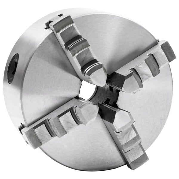 Berkfield 4 Jaw Self-Centering Lathe Chuck 125 mm Steel