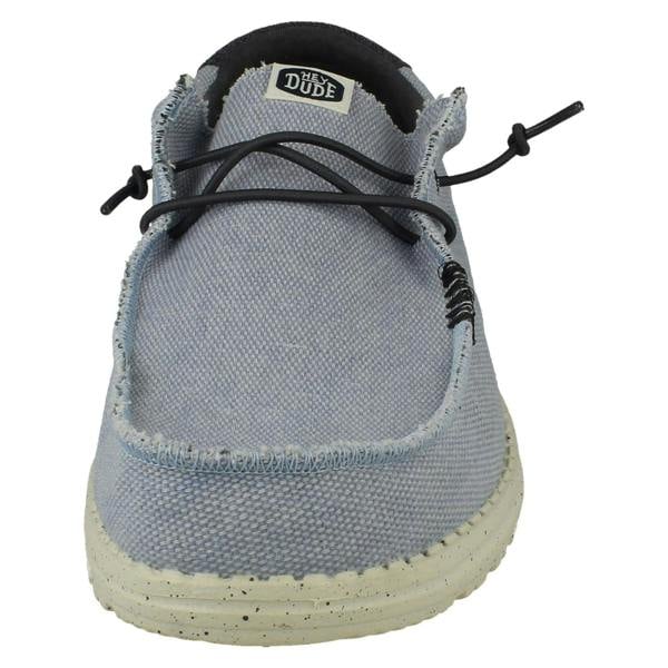 HEYDUDE Mens Hey Dude Slip On Deck Shoes Wally Coastline Jute