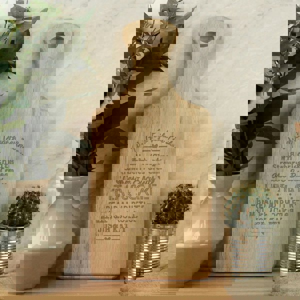 Personalised Memento Company Personalised We Go Together Wooden Paddle Board