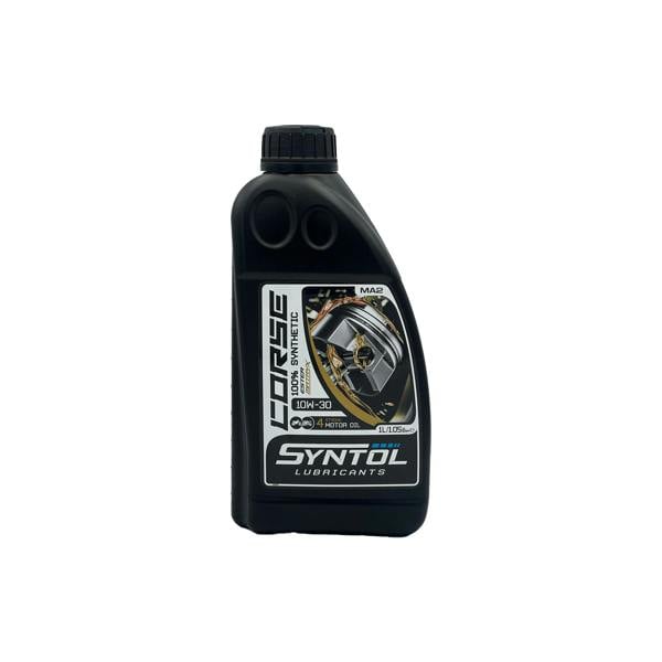 Syntol Corse 4T 10W-30 Motorcycle Fully Synthetic Engine Oil Jaso MA2/MA