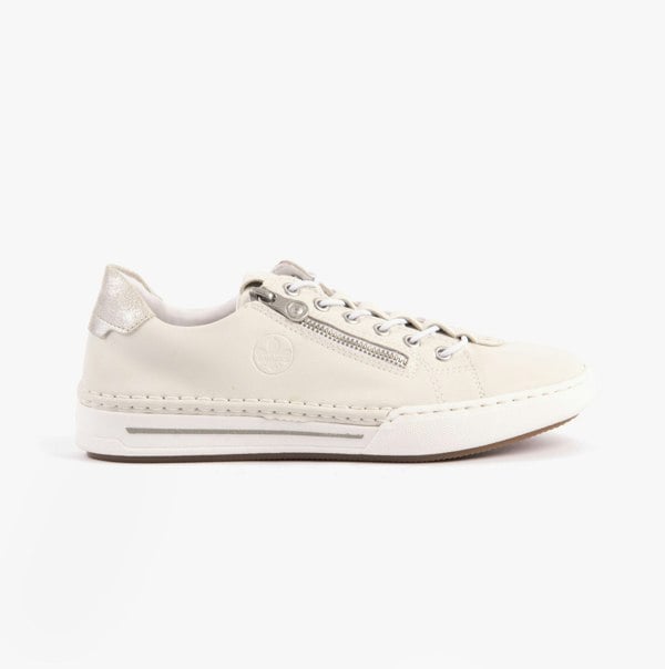 Rieker L7250-80 Womens Trainers White