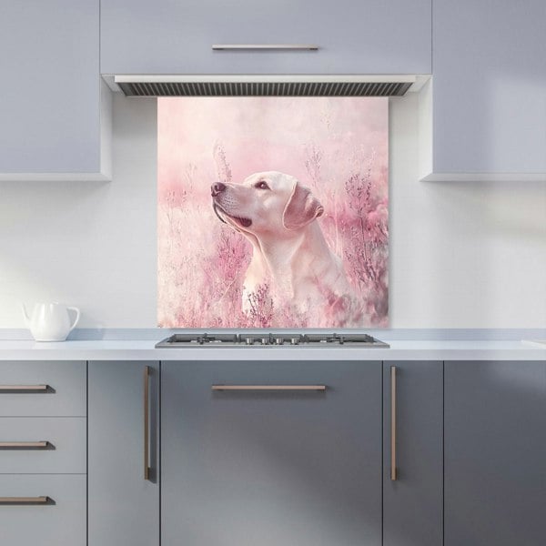 Warren Reed Golden Labrador Glass Kitchen Splashback - 00023