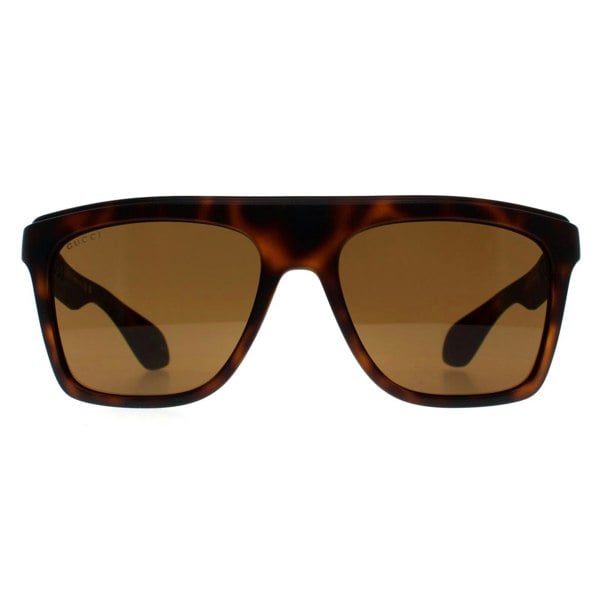 Gucci Sunglasses GG1570S 002 Dark Havana Brown