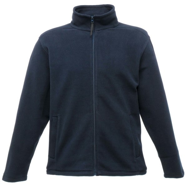 Regatta Mens Plain Micro Fleece Full Zip Jacket (Layer Lite) - Dark Navy