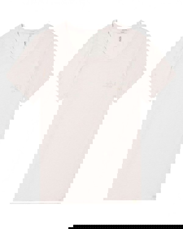 Maison Scotch Crew Neck 7 lights of day Artworks Womens Tee