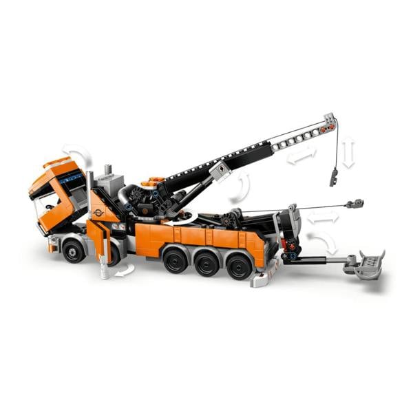 LEGO LEGO LEGO City Heavy-Duty Recovery Tow Truck with Crane (60467)
