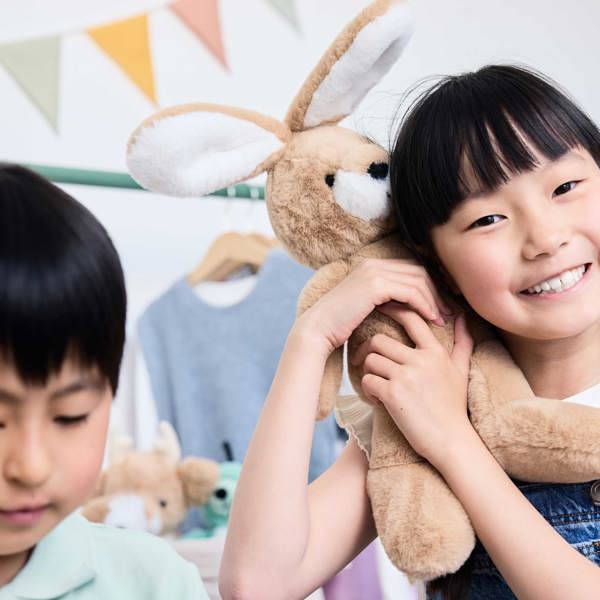 Charlie Bears Harry Hare Oatmeal Brown M