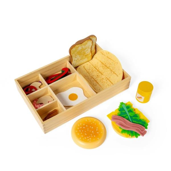 Bigjigs Toys 30 Piece Deli Set