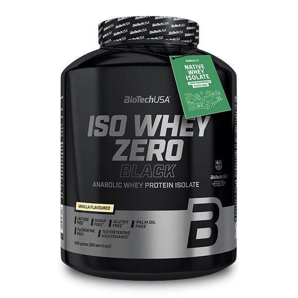 BioTechUSA Iso Whey Zero Black, Vanilla - 1816g