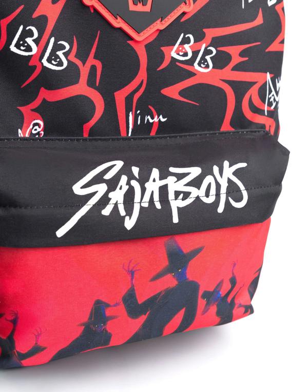 Vanilla Underground KPop Demon Hunters Boys Black Saja Boys Backpack (One Size)