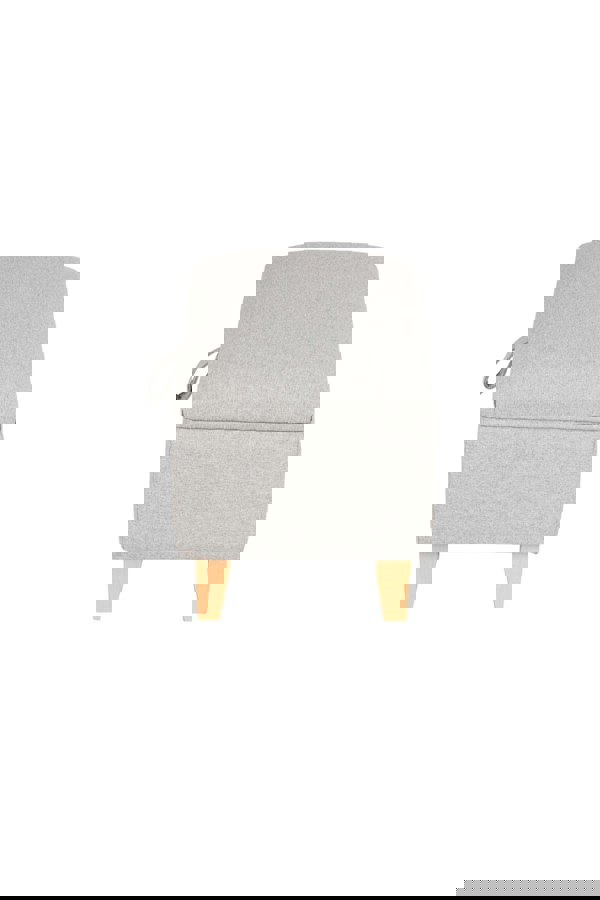 Living and Home Upholstered Storage Ottoman Footstool