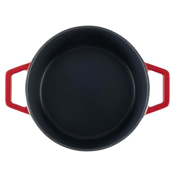 Cooks Professional Set of 5 Cast Iron | Red