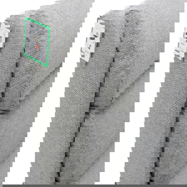 Burton Rise and Recline Armchair Electric Dual Motor Grey - 6