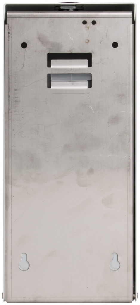 ProWashroom PW PROWASHROOM White Stainless Steel Soap Dispenser for Commercial Bathrooms 900ml Wall Mounted