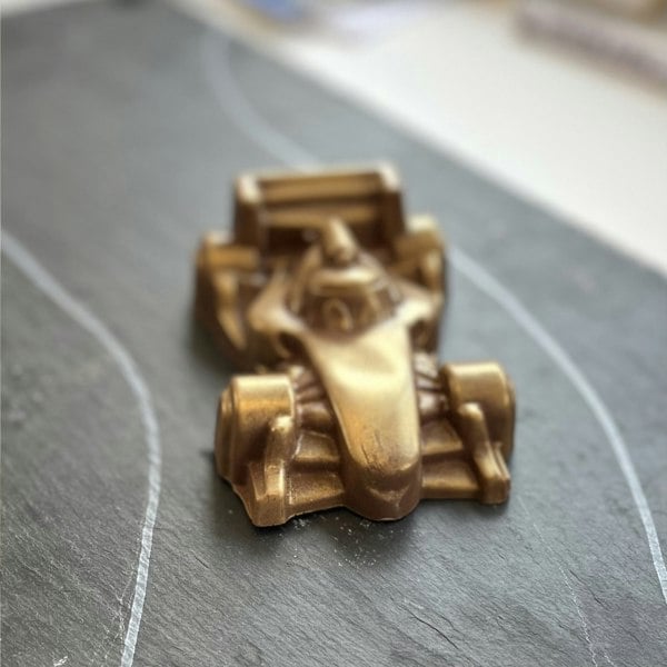 CHOC ON CHOC Chocolate Racing Car