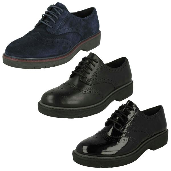 Clarks Ladies Clarks Lace Up Casual Shoes Alexa Darcy
