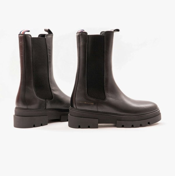 Tommy Hilfiger MONOCHROMATIC Womens Boots Black