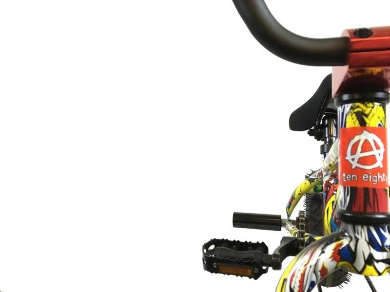 1080 Stunt Freestyle Mini BMX Bike - Ltd Ed Colour Cartoon Graphic