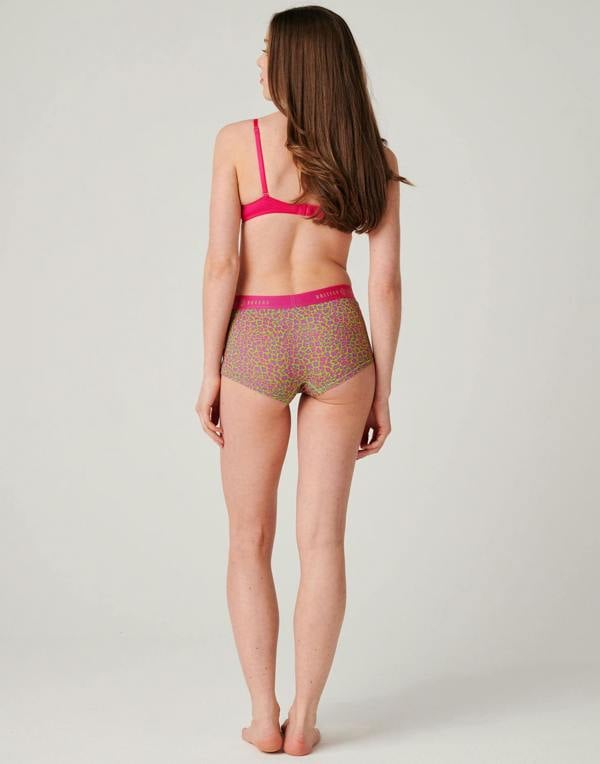 British Boxers Women's Bamboo Hipster Boxer Brief – Tropic Prowl