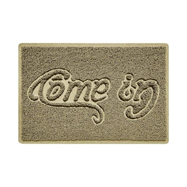 Nicoman "Come In" Grey Spaghetti Door Mat