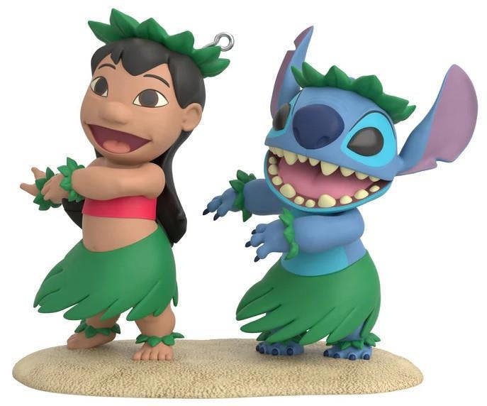 Disney: Lilo & Stitch Hallmark Keepsake - Lilo & Stitch Dancing Christmas Tree Ornament