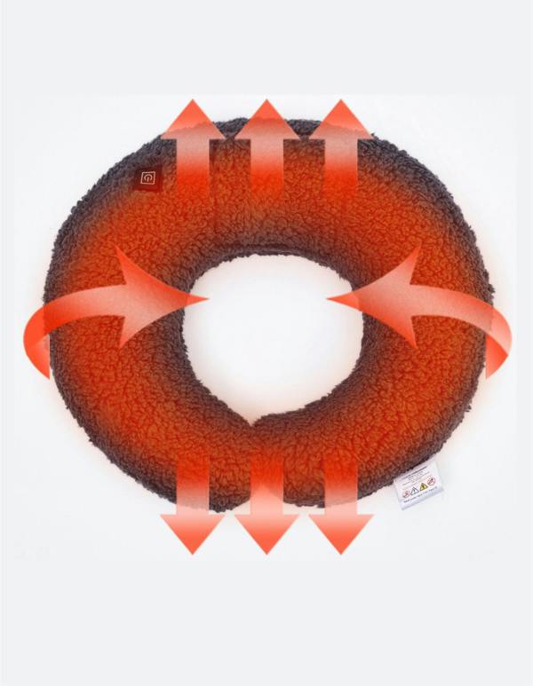 Teddy Fleece Heated Neck Pillow