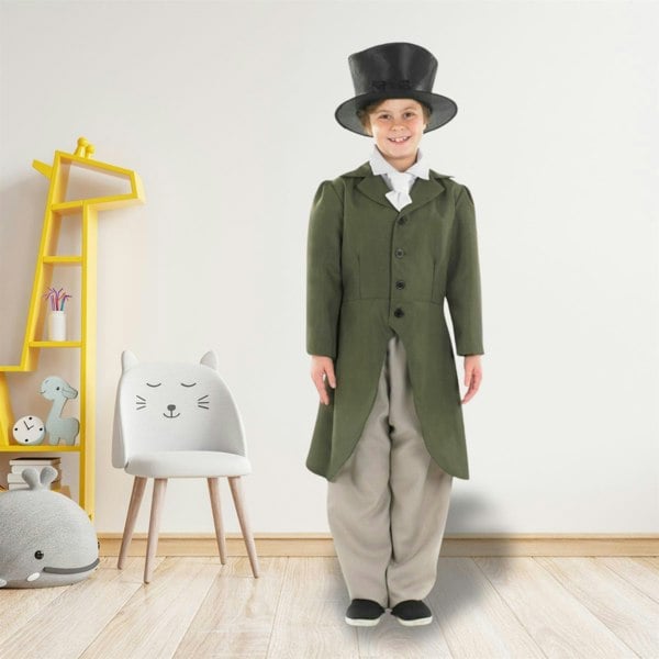 Amscan Child Regency Boy Costume 10-12 Years with Top Hat