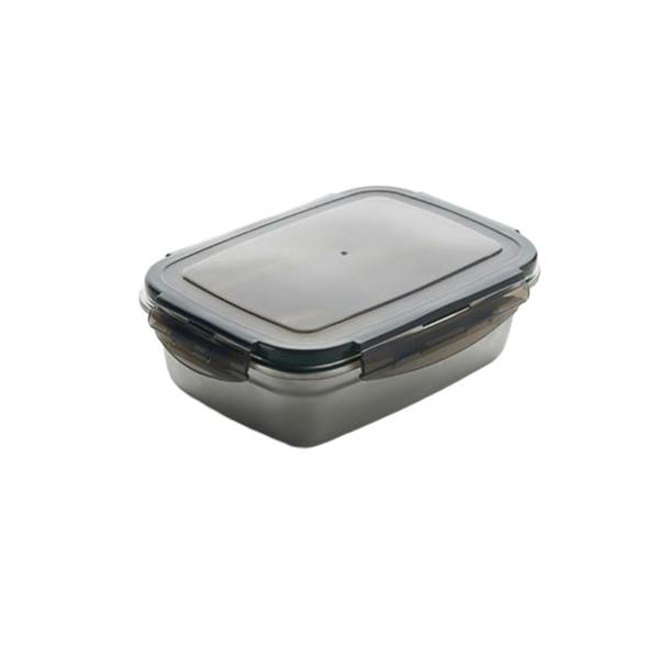 MidOcean Lox 850ml Lunch Box - Transparent Grey - 