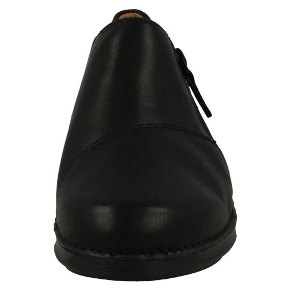 Clarks Ladies Clarks Unstructured Wedge Sole Shoes Appley Zip
